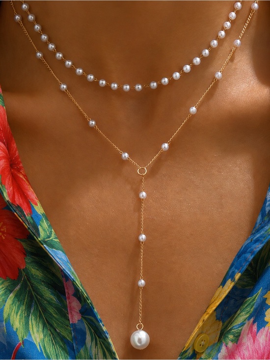 Handmade Jewelry - Beautiful Handmade Pearl Necklace.
